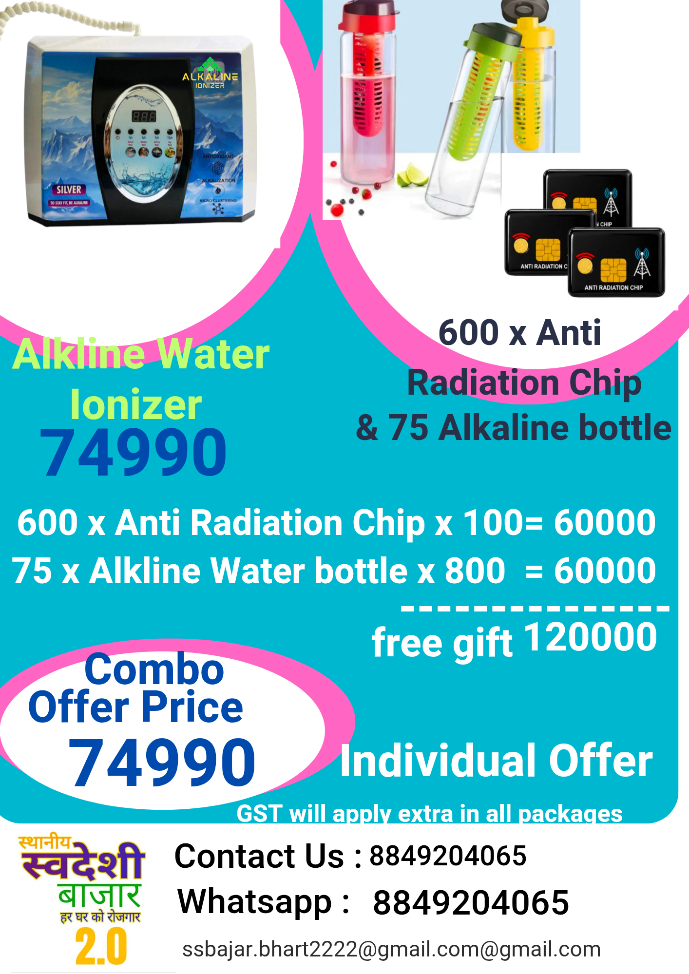 Alkline Water Ionizer